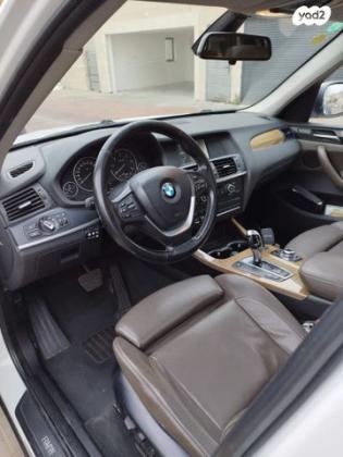 ב.מ.וו X3 4X4 XDRIVE20D Business אוט' דיזל 2.0 (184 כ''ס) דיזל 2011 למכירה בצור הדסה