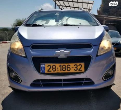 שברולט ספארק LT ידני 1.2 (82 כ"ס) בנזין 2014 למכירה בנשר