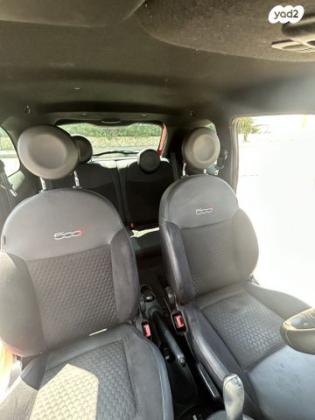 פיאט 500 500S רובוטית 1.4 (100 כ''ס) בנזין 2014 למכירה בתל אביב יפו