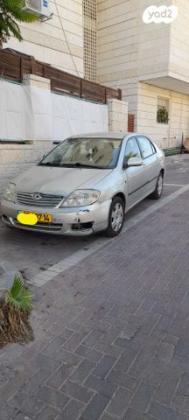 טויוטה קורולה Sun אוט' 1.6 (110 כ''ס) בנזין 2006 למכירה באלעד