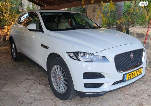 יגואר F-Pace 4X4 Prestige Plus אוט' דיזל 2.0 (240 כ"ס) דיזל 2018 למכירה בכפר תבור