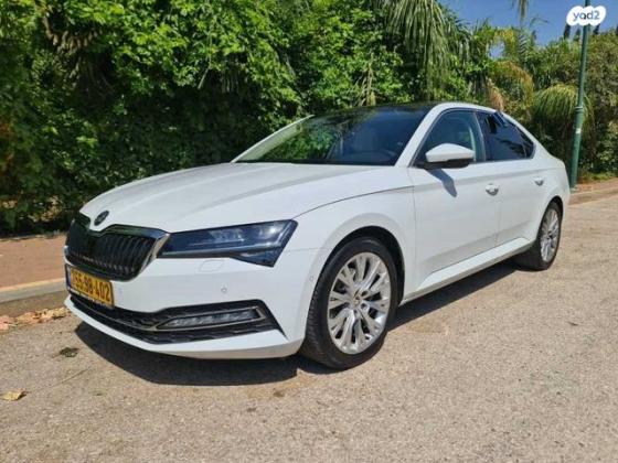 סקודה סופרב (2019 ואילך) Style FL אוט' 2.0 (190 כ''ס) בנזין 2022 למכירה באשדות יעקב איחוד