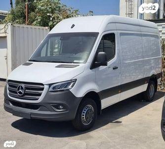 מרצדס ספרינטר מסחרי 519 L2 קצר/גבוה אוט' דיזל 5 ט' 3.0 (190 כ''ס) דיזל 2021 למכירה בבוקעתא