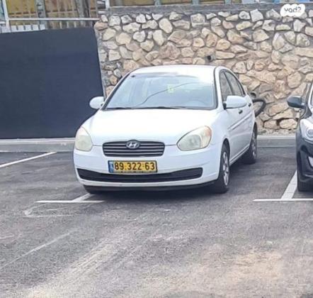 יונדאי אקסנט (עד 2012) GLS אוט' 1.6 (112 כ''ס) בנזין 2008 למכירה בעפולה
