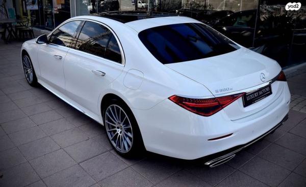 מרצדס S-Class S580E Platinum Plus הייבריד אוט' 3.0 (367 כ''ס) היברידי חשמל / בנזין 2023 למכירה בהרצליה