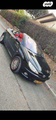 פיג'ו 206CC CC קבריולט אוט' 1.6 (110 כ''ס) בנזין 2003 למכירה בחולון