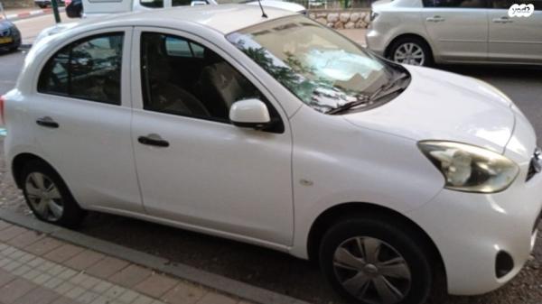 ניסאן מיקרה Visia ידני 1.2 (80 כ''ס) בנזין 2015 למכירה בנתניה