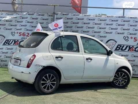 ניסאן מיקרה Visia אוט' 1.4 (88 כ''ס) בנזין 2007 למכירה בנתניה