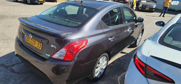 ניסאן אלמרה SV אוט' 1.6 (109 כ"ס) בנזין 2015 למכירה בחיפה