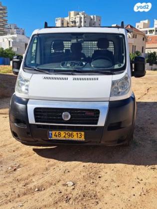 פיאט דוקאטו קצר/בינוני תא בודד+ארגז ידני דיזל 2.3 (130 כ''ס) דיזל 2012 למכירה בחולון