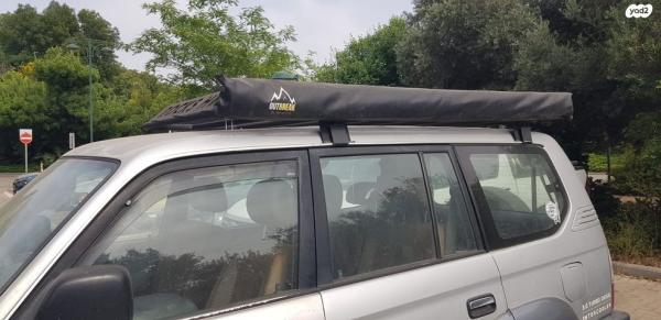 טויוטה לנד קרוזר פרדו ארוך 4X4 STD אוט' דיזל 8 מק' 3.0 (163 כ''ס) דיזל 2002 למכירה בבארי