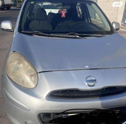 ניסאן מיקרה Visia אוט' 1.2 (80 כ''ס) בנזין 2012 למכירה בנתיבות