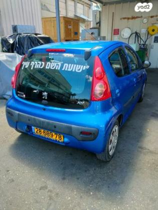 פיג'ו 107 Trendy ידני 1.0 (70 כ''ס) בנזין 2011 למכירה בקרית ים