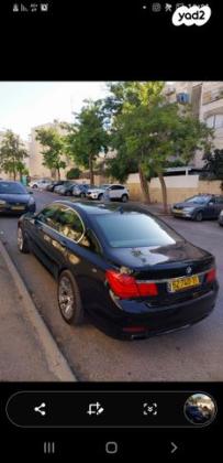 ב.מ.וו סדרה 7 740I אוט' 3.0 (326 כ''ס) בנזין 2010 למכירה בירושלים