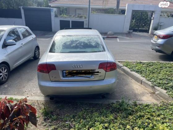 אאודי A4 אוט' 1.8 (163 כ''ס) [2005-2008] בנזין 2007 למכירה בהרצליה