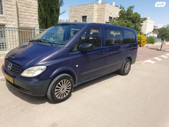 מרצדס ויטו CDI 111 אוט' דיזל 2 מק' 4 דל' 2.1 (109 כ''ס) דיזל 2009 למכירה בתקוע