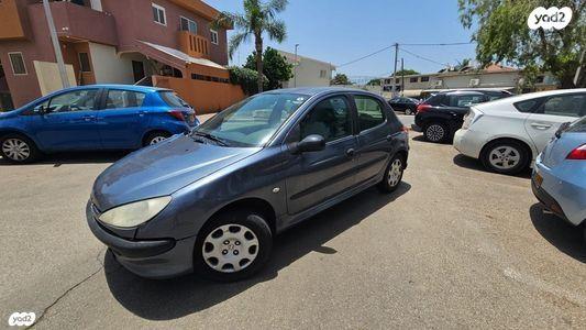 פיג'ו 206 One Line PK אוט' 1.6 (110 כ''ס) בנזין 2007 למכירה בתל מונד