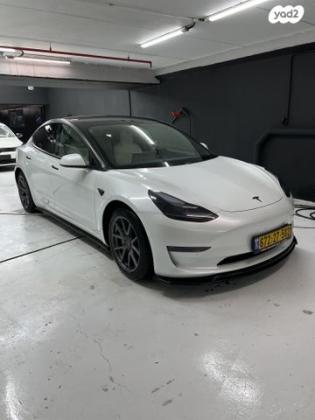 טסלה מודל 3 4X4 Long Range אוט' חשמלי (498 כ''ס) B חשמלי 2021 למכירה בגילון