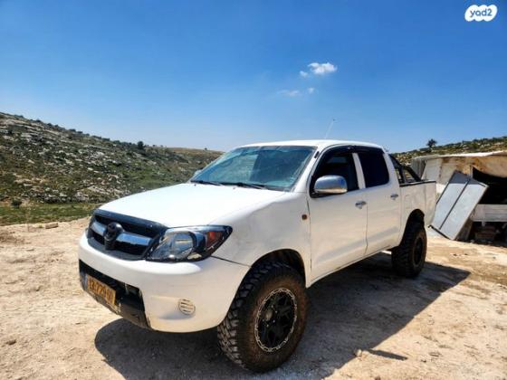 טויוטה היילקס ויגו 4X4 4X4 דאבל קבינה ידני דיזל 2.5 (102 כ''ס) דיזל 2006 למכירה במודיעין עילית