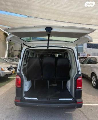 פולקסווגן טרנספורטר מסחרי/נוסעים Delivery Van ארוך ידני דיזל 2-3 מק' 2.0 (102 כ''ס) דיזל 2019 למכירה בראשון לציון