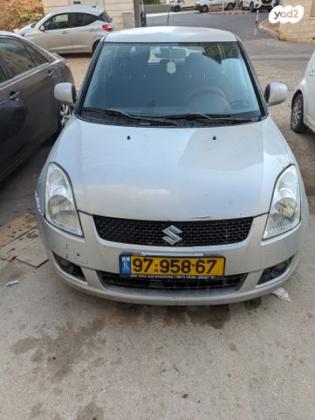 סוזוקי סוויפט GLX אוט' 1.5 (101 כ''ס) בנזין 2008 למכירה בקרית גת