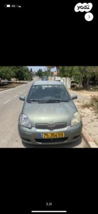 טויוטה יאריס Sol אוט' 1.3 (87 כ''ס) בנזין 2005 למכירה בפרדס חנה כרכור