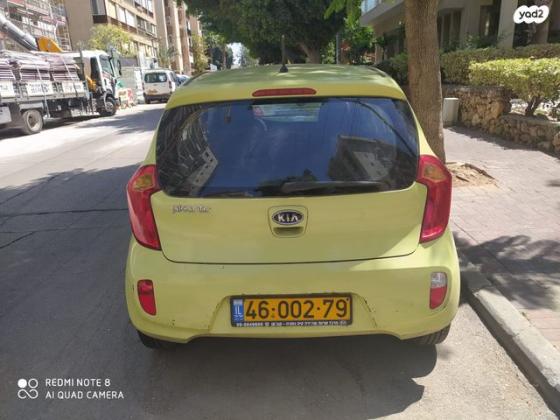קיה פיקנטו EX אוט' 1.2 (85 כ"ס) בנזין 2012 למכירה בתל אביב יפו