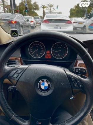 ב.מ.וו סדרה 5 520I אוט' 2.0 (156 כ''ס) בנזין 2009 למכירה באשקלון