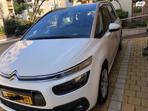 סיטרואן C4 פיקאסו ComfortPK BlueHdi אוט' דיזל 5 מ' קצר 1.6(120 כ''ס) דיזל 2017 למכירה בפתח תקווה