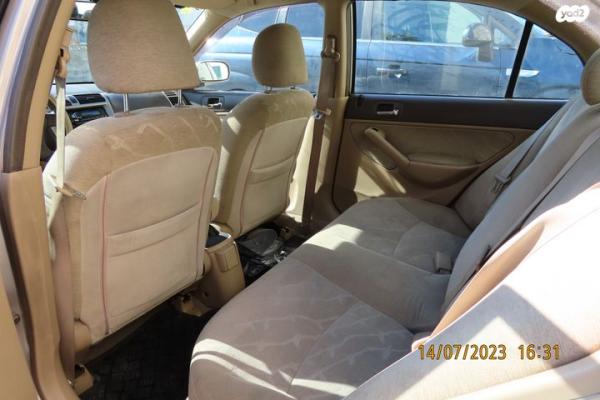 הונדה סיוויק (עד 2006) ES אוט' 1.6 (110 כ''ס) בנזין 2005 למכירה בירושלים