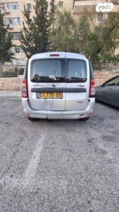 רנו לוגאן MCV E2 אוט' 1.6 (110 כ''ס) בנזין 2009 למכירה בירושלים