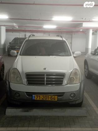 סאנגיונג רקסטון 4X4 RX270 אוט' דיזל 7 מק' 2.7 (165 כ''ס) דיזל 2008 למכירה ברעננה