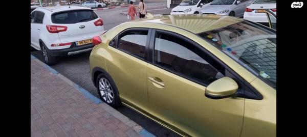 הונדה סיוויק האצ'בק החדשה Comfort אוט' 1.8 (142 כ''ס) בנזין 2013 למכירה בטבריה