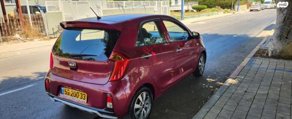 קיה פיקנטו EX אוט' 1.2 (85 כ"ס) בנזין 2015 למכירה בשדרות