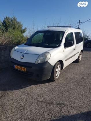 רנו קנגו החדשה Authentiq ידני דיזל + דלת צד אחת 1.5 (85 כ''ס) דיזל 2011 למכירה בירושלים