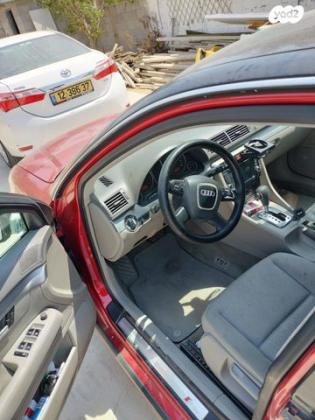 אאודי A4 אוט' 2.0 (200 כ''ס) בנזין 2007 למכירה בבאר שבע