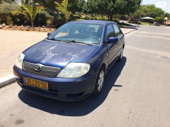 טויוטה קורולה GLI אוט' 1.6 (110 כ''ס) בנזין 2004 למכירה בגבעתיים