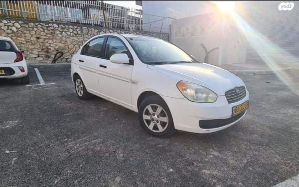 יונדאי אקסנט (עד 2012) GLS אוט' 1.6 (112 כ''ס) בנזין 2008 למכירה בעפולה