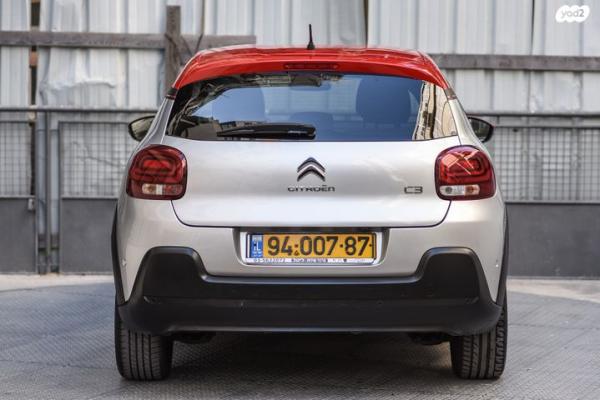 סיטרואן C3 Shine PK אוט' 1.2 (110 כ"ס) בנזין 2017 למכירה בתל אביב יפו