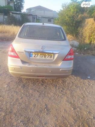 ניסאן טידה Visia אוט' סדאן 1.6 (110 כ''ס) בנזין 2011 למכירה בבית שאן