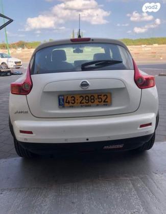 ניסאן ג'וק / Juke Visia אוט' 1.6 (117 כ''ס) בנזין 2013 למכירה בשדרות