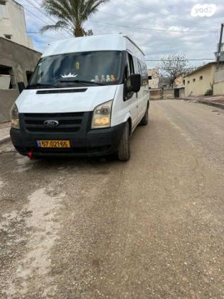 פורד טרנזיט 350S קומבי ידני דיזל גג מוגבה 2.2 (130 כ''ס) דיזל 2008 למכירה בירושלים