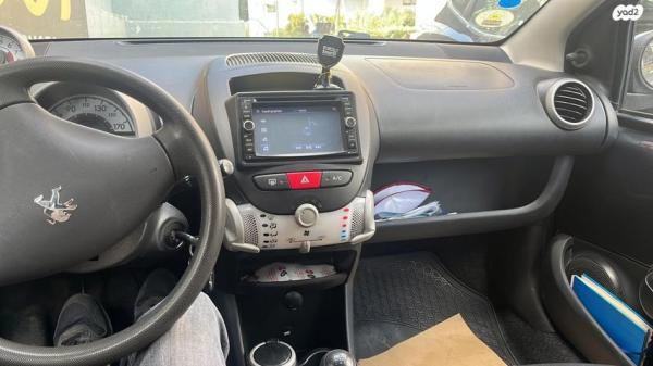 פיג'ו 107 Active ידני 1.0 (68 כ''ס) בנזין 2014 למכירה בנתניה