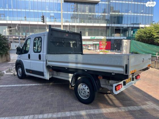 פיאט דוקאטו ארוך יורו 6 גבוה תא כפול ידני דיזל 2.3 (130 כ"ס) דיזל 2017 למכירה בפתח תקווה