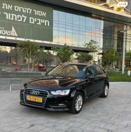 אאודי A3 Sportback אוט' 1.4 (125 כ''ס) [2014-2016] בנזין 2015 למכירה בירושלים