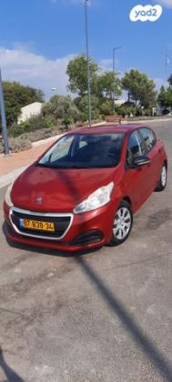 פיג'ו 208 Access אוט' 1.2 (110 כ"ס) בנזין 2016 למכירה בבאר שבע