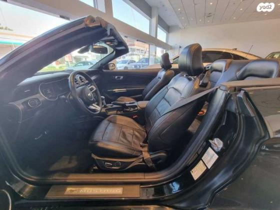 פורד מוסטנג Ecoboost Premium קבריולט 2.3 (310 כ"ס) בנזין 2018 למכירה בראשון לציון