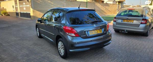 פיג'ו 207 Active אוט' 1.6 (120 כ"ס) בנזין 2012 למכירה בשדרות