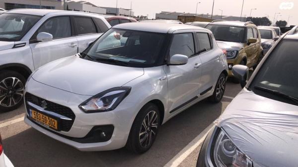 סוזוקי סוויפט GLX אוט' הייבריד 1.2 (83 כ"ס) בנזין 2021 למכירה בקרית שמונה