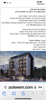 דירה 3 חדרים למכירה בתל אביב יפו | הקונגרס | מרכז